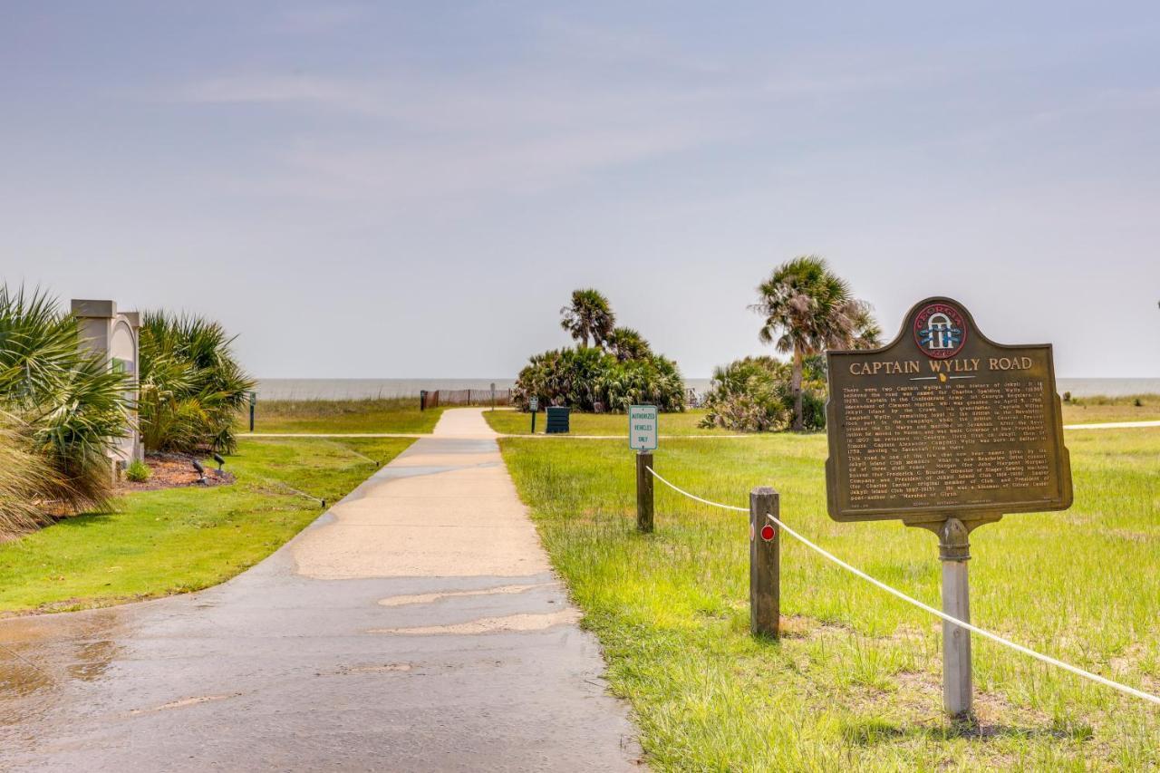 Pet-Friendly Jekyll Island Abode - Walk To Beach! Экстерьер фото